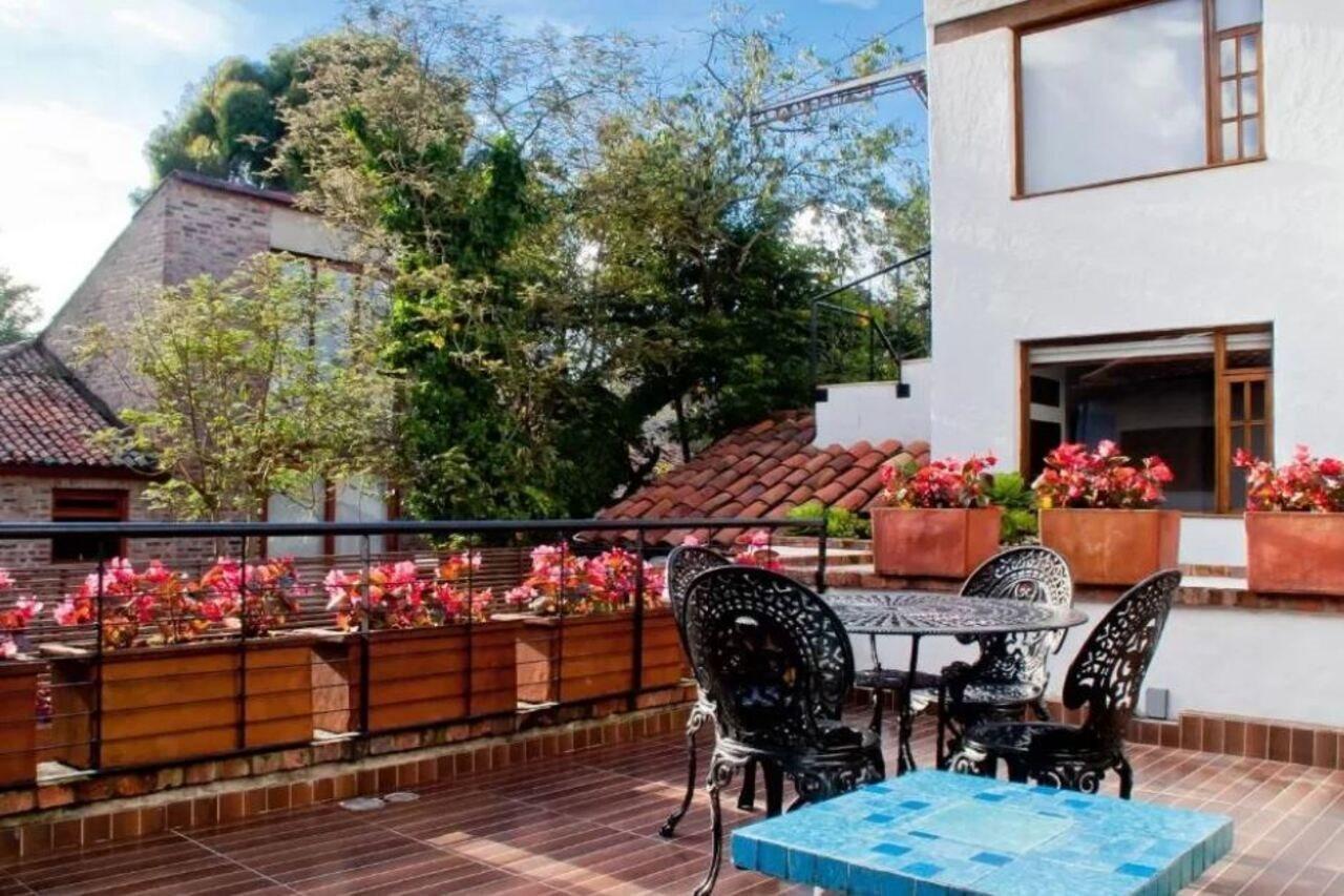 Hotel Casona Usaquen โบโกตา ภายนอก รูปภาพ